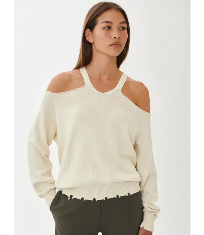 Jane Lushka - Key West Pullover - Ecru