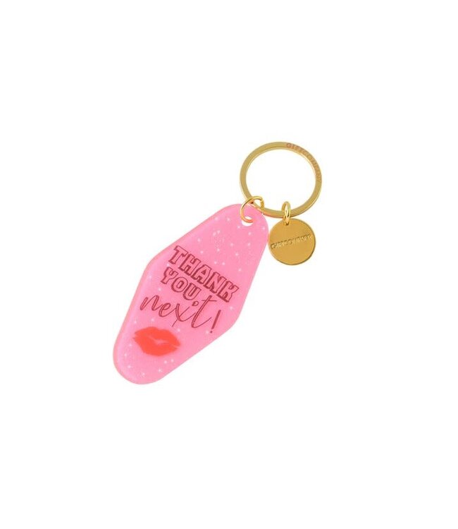 Giftcompany - Key Club Keyring - Thank You Next - Pink