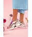 DWRS - Jupiter Leopard Sneakers - Fuchsia / Sand