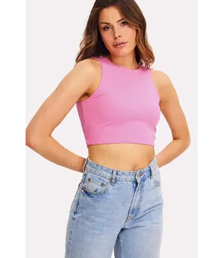 Loavies Loavies - Collecting Memories Crop Top - Roze