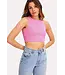 Loavies - Collecting Memories Crop Top - Roze