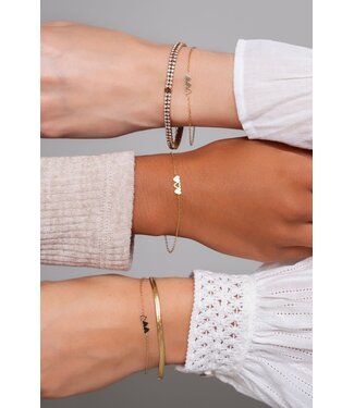 My Jewellery My Jewellery - Armbanden Set van 3 Hartjes