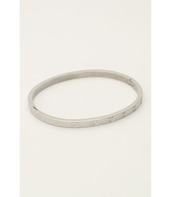 My Jewellery - Bangle Hartjes - Zilver