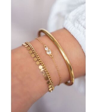 My Jewellery My Jewellery - Armband Muntjes - Goud