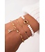 My Jewellery - Armband Klavertjes - Goud