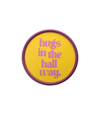 Gift Company Giftcompany - Love Frames - Hugs in the Hall Way - Yellow/Purple