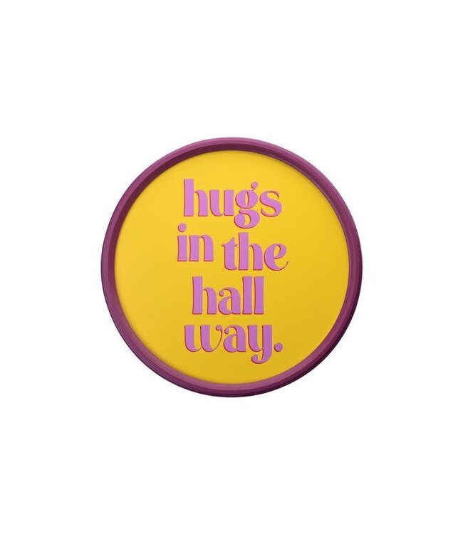 Giftcompany - Love Frames - Hugs in the Hall Way - Yellow/Purple