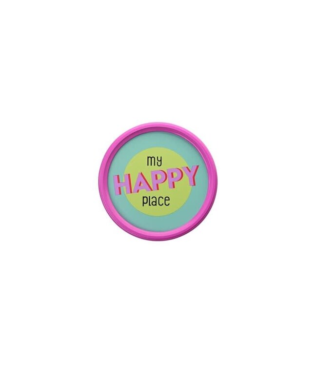 Copy of Giftcompany - My Happy Place - Green/Fuchsia