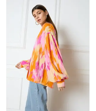 Refined Department Refined Department - Oversized Blouse Faya - Pink