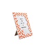 BLOSSOM HOME ESSENTIALS - PHOTO FRAME WAVE CHECKER - ORANGE