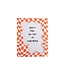 BLOSSOM HOME ESSENTIALS - PHOTO FRAME WAVE CHECKER - ORANGE