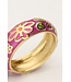 My Jewellery - Ring Sunrocks Paars Bloemen