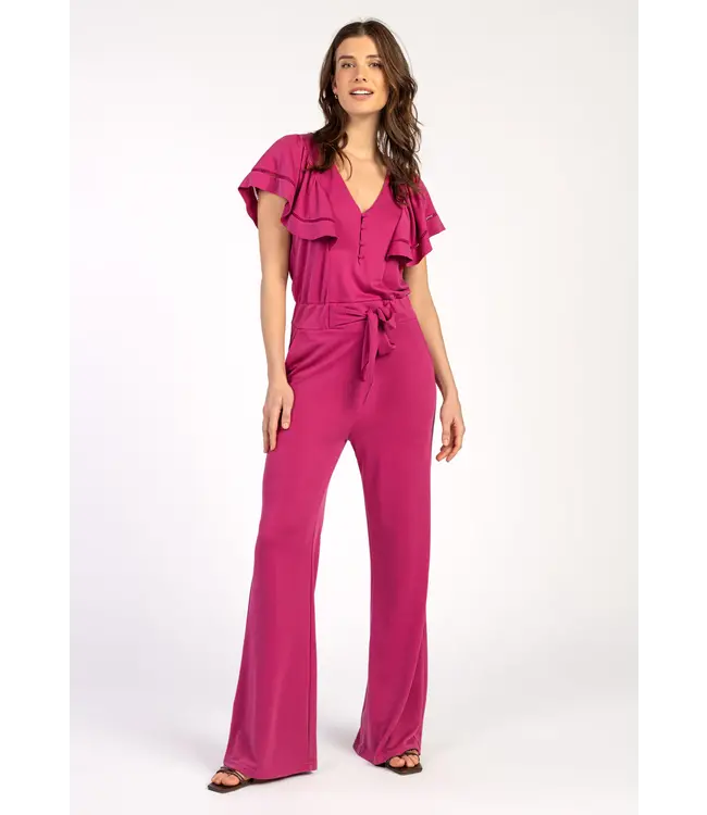 Aaiko - Halina Jumpsuit - Magentha Haze