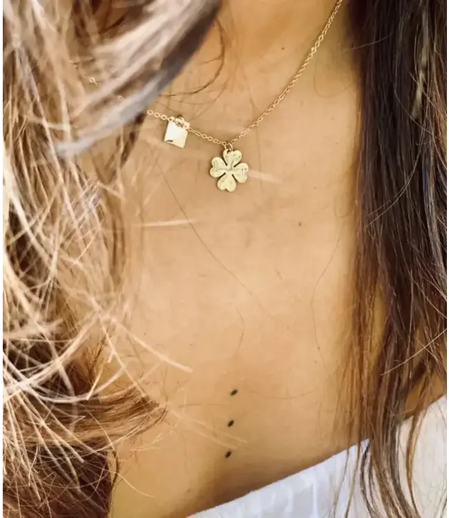 ZAG Bijoux - Necklace Clover - Gold