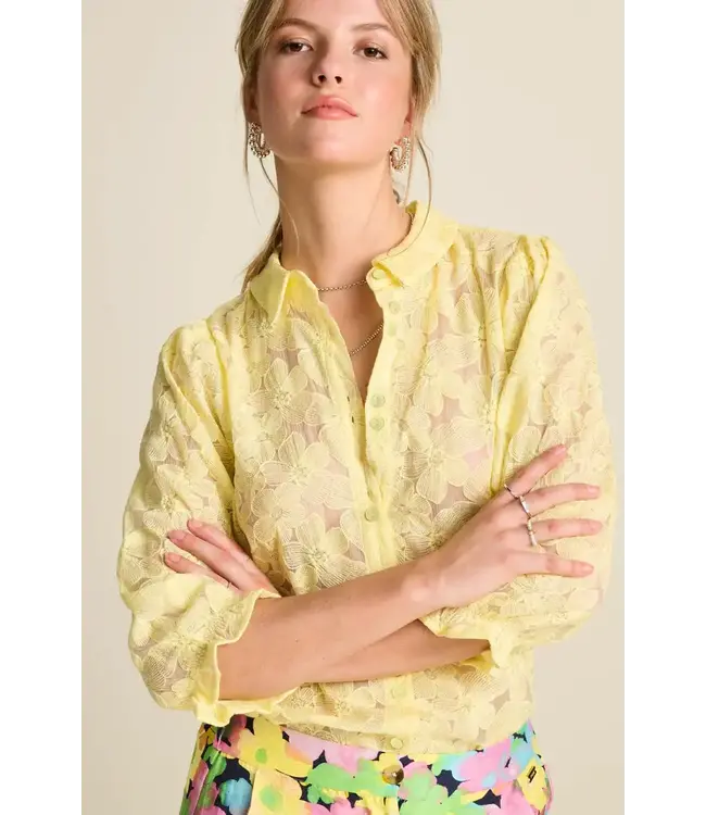 Pom Amsterdam - Blouse - Sunny Yellow