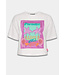 Harper & Yve - Cropped Paradise T-Shirt - Cream White