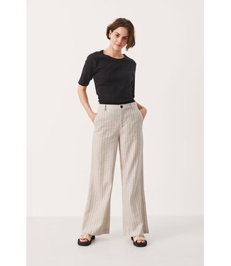 Part Two - Ninnes Pants - Black Stripe 42