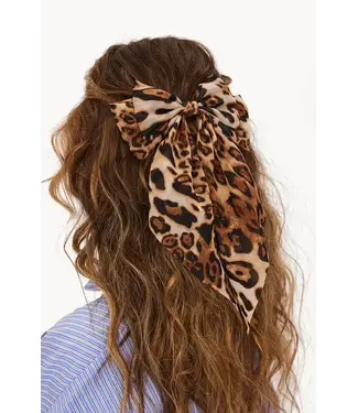Loavies Loavies - Love You Anyway Bow Clip - Leopard