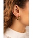 LOTT Gioielli LOTT Gioielli - Earring Cobra Creole Round - Gold