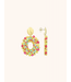 LOTT Gioielli - Open Oval Element - Blauw / Multicolour