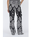 Sisters Point - Gilma Pants - Black/Cream