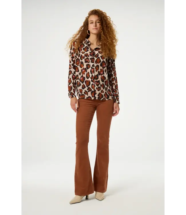 Fabienne Chapot - Eva Flare Trousers - Cognac