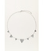 My Jewellery - Minimalistische ketting met grote en kleine hartjes