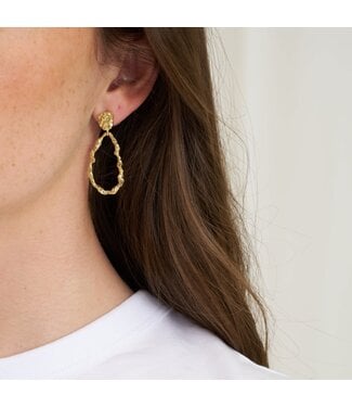 Pure By Nat Pure by Nat - Vela foil earrings