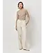 Dante 6 - Zane Structured Layering Top - Timeless Taupe