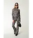 Colourful Rebel Colourful Rebel - Leopard Flare Pants - Brown