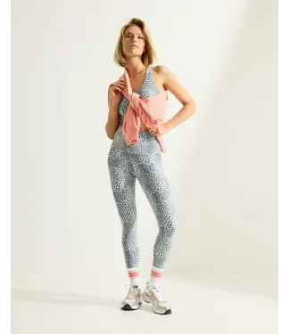Deblon Sports Deblon - Classic Leggings High Waistband - Cheetah Summer Blue