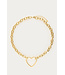 My Jewellery - Chunky Schakelketting met Groot Hart