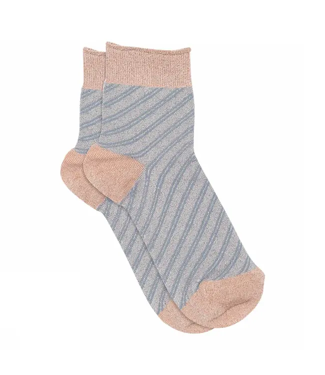 MP Denmark - Elisa Glimmer Short Socks - Canyon Rose