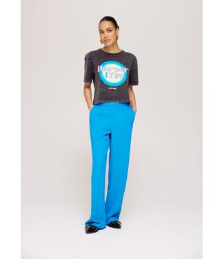 Harper & Yve Harper & Yve - Hotstuff Cropped Shirt - Off-Black