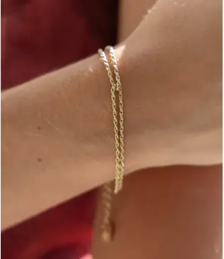 ZAG Bijoux ZAG Bijoux - Zeta Armband - Goud