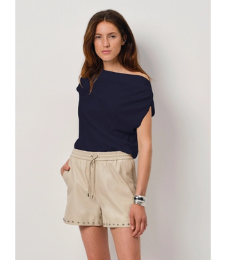 Dante 6 Dante 6 - Soroko off-Shoulder Top - Sapphire Blue