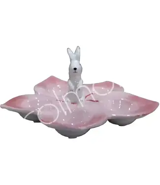 Diga Colmore - Egg Holder W/Bunny - Soft Pink