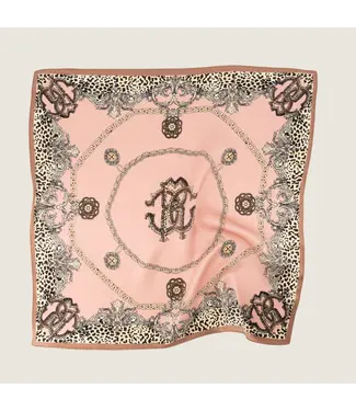 Blossom Essentials - Zijden Sjaal - Pink Leopard