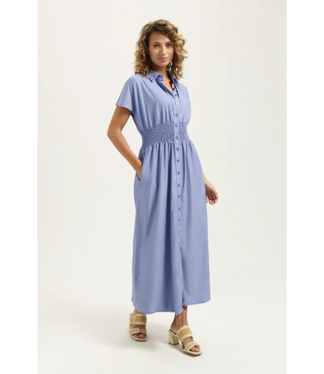 Florez - Estelle Dress - Capri Blue