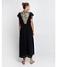 Greek Archaic Kori - Long Dress - Black / Gold