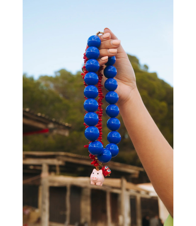 Bonnie Studios - Flint Red Necklace