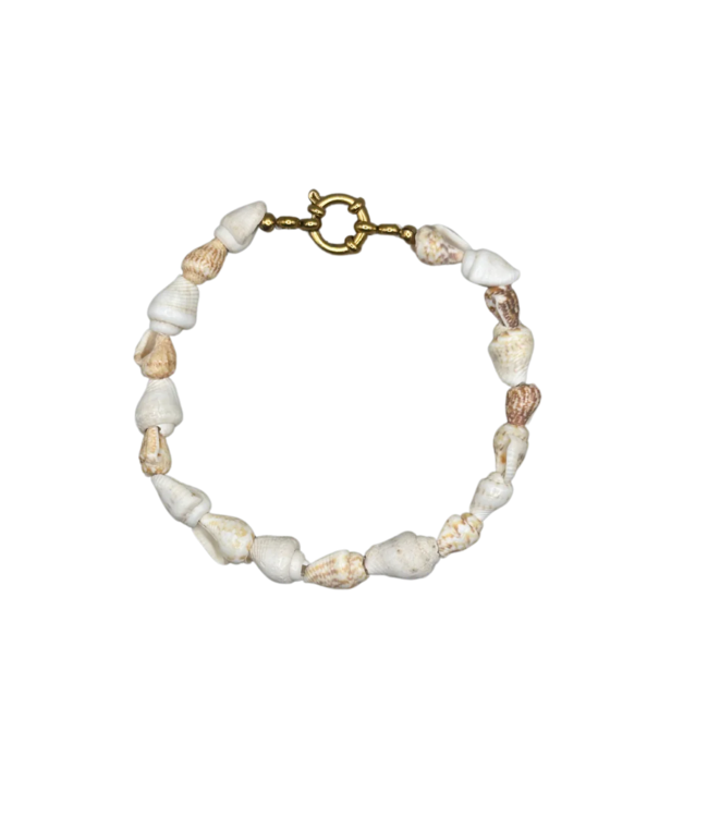 Bonnie Studios - Shell Bracelet - Beige