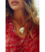 Bonnie Studios - Big Shell Pendant - White