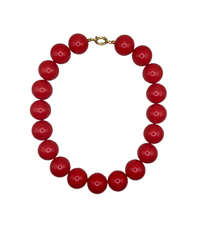 Bonnie Studios - Wilma Necklace - Red