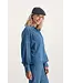 Florez - Denim Shirt Laser Print - Blue