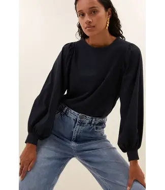 By Bar By Bar - Jojo Jersey Top - Midnight