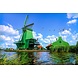 Beroemde Zaanse Schans molens in Zaandam | 120 x 80 cm Beroemde Zaanse Schans molens in Zaandam | 120 x 80 cm