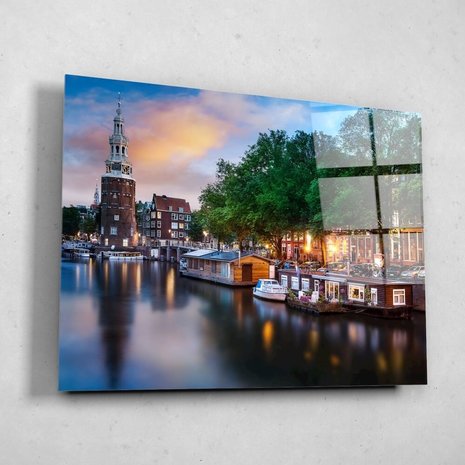 Amsterdamse grachten • 80 x 60 cm •