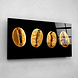 Gouden koffiebonen | 100 x 50 cm Gouden koffiebonen | 100 x 50 cm