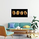 Gouden koffiebonen | 100 x 50 cm Gouden koffiebonen | 100 x 50 cm